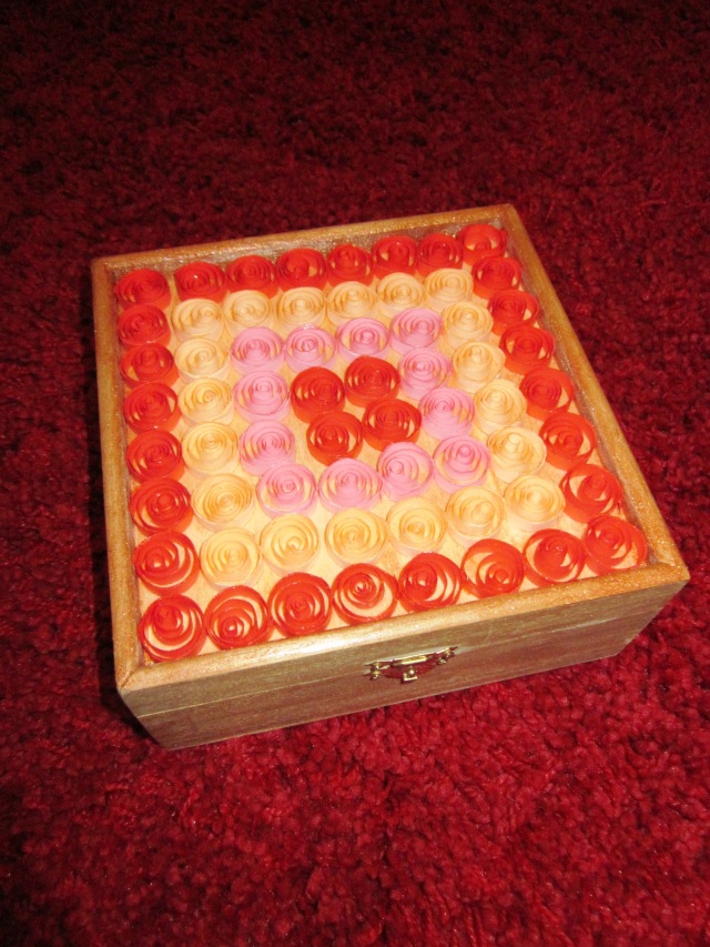 cutie pentru bijuterii handmade