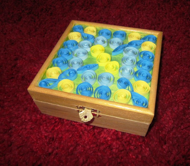 cutie pentru bijuterii handmade