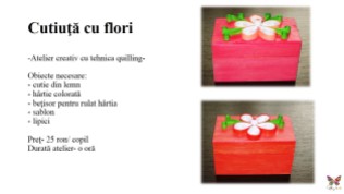 Ateliere creative saptamana altfel quilling for you (3)
